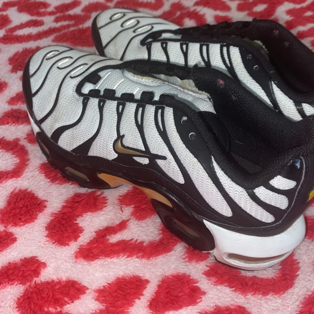 Nike Zebra Pattern Black and White Airmaxes